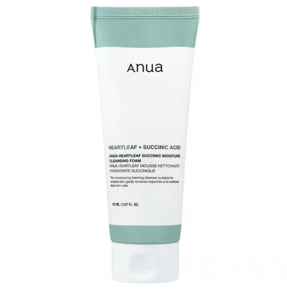 [Anua] Heartleaf Succinic Moisture Cleansing Foam 150ml
